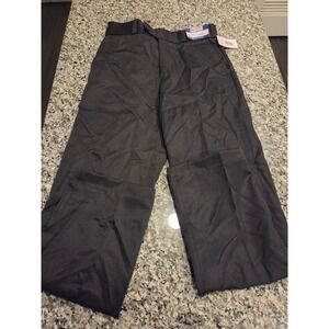 National Patrol Uniform Pants Mens 32R Black 3000 BLK Security Workwear New